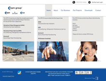 Tablet Screenshot of mpm-group.com.au